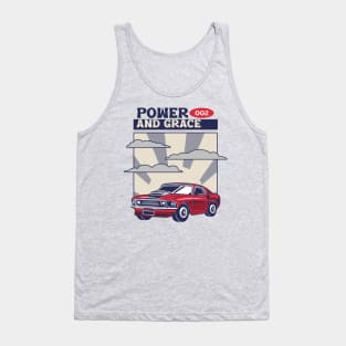 power and grace cars Tank Top